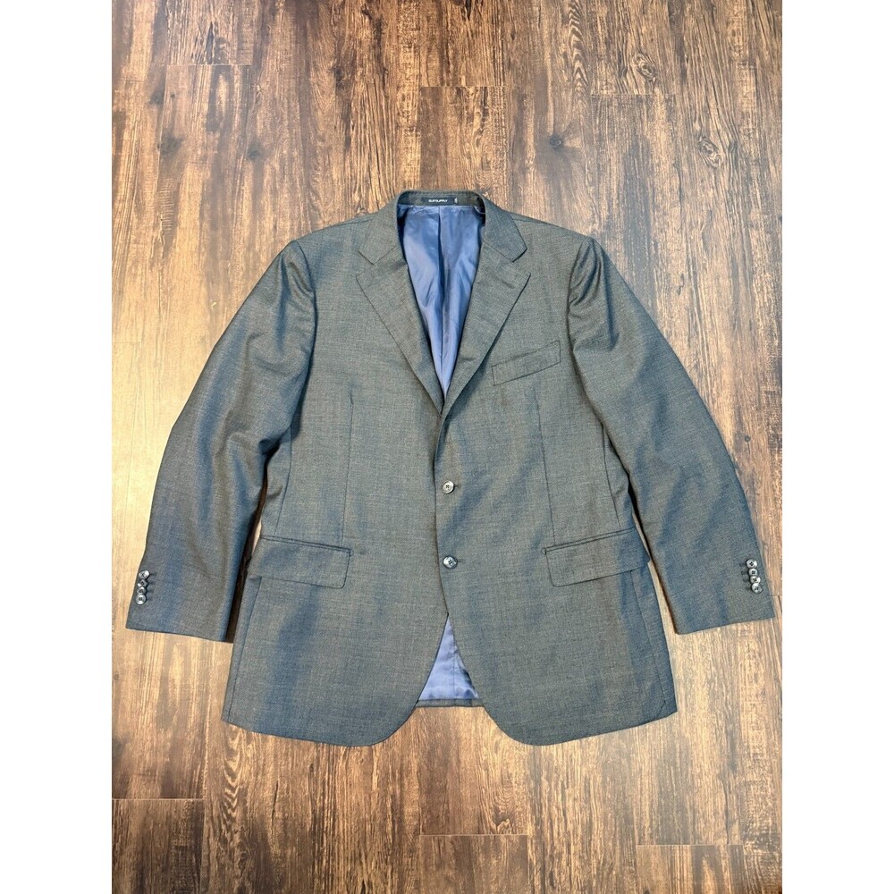 Suitsupply Blazer Mens 50R Slim Blue Vitale Barberis Canonico Lazio Perrenial